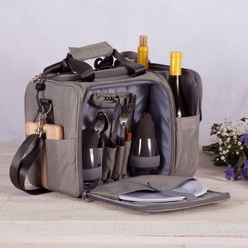 Picnic Time Malibu Frontier Edition  - Gray w/Black Accents