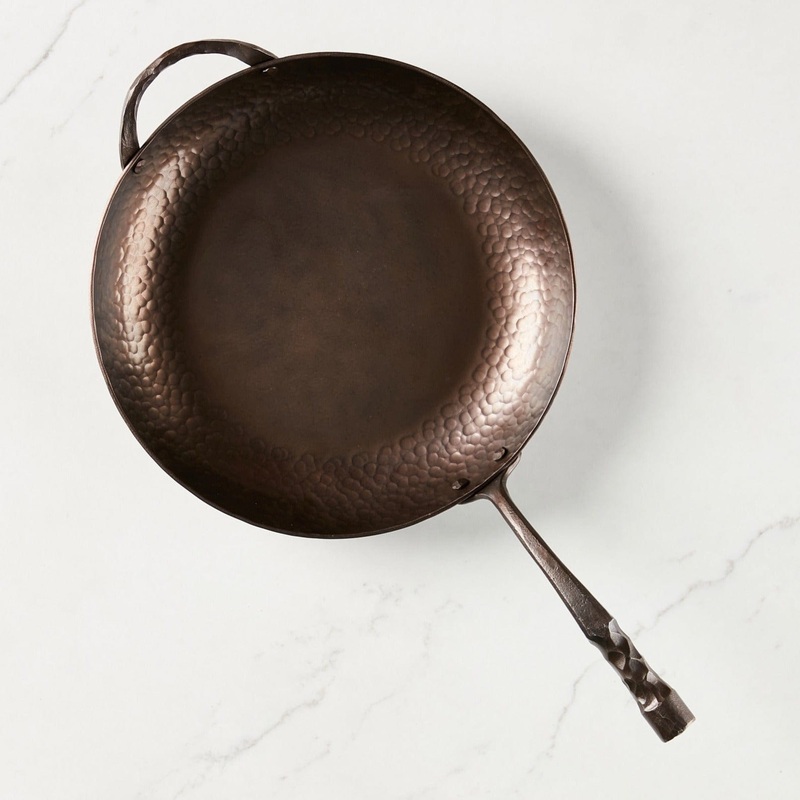 Smithey Deep Farmhouse Carbon Steel Skillet 12" - Made in USA