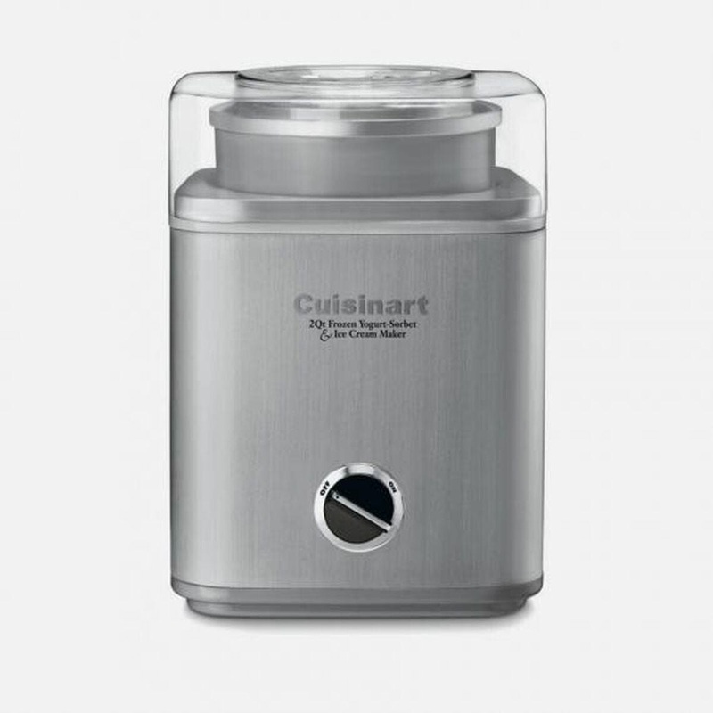 Cuisinart Pure Indulgence  2-Qt Frozen Yogurt, Sorbet & Ice Cream Maker (B. Chrome)