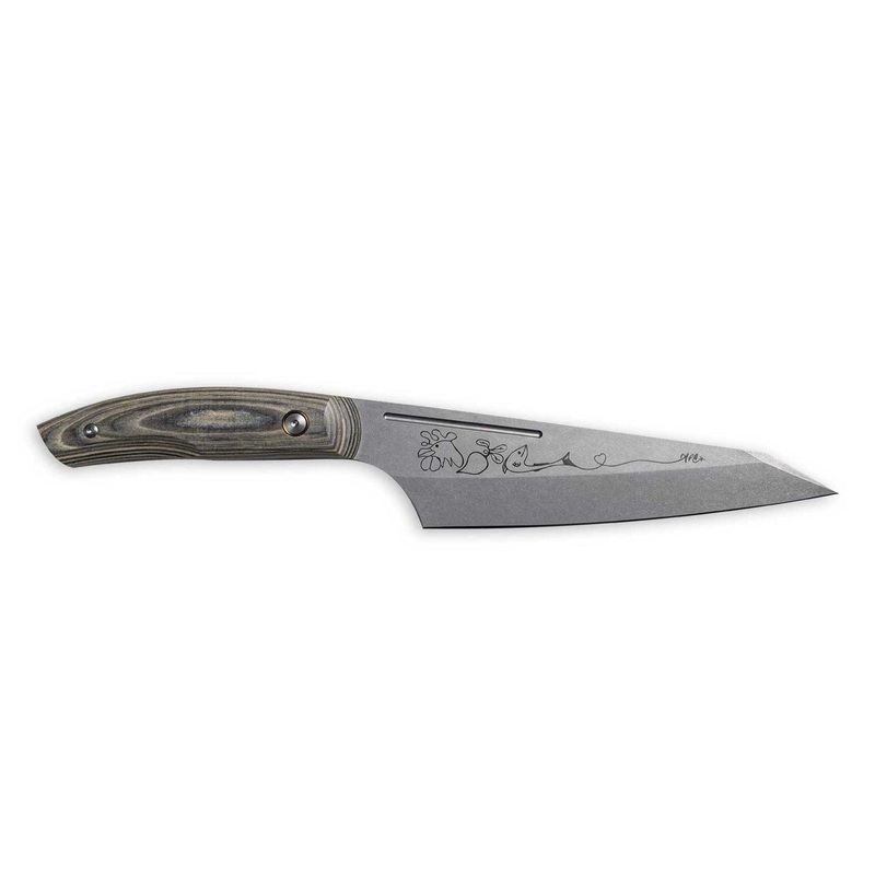 Messermeister Carbon Steel Chef's Knife, 6.5"