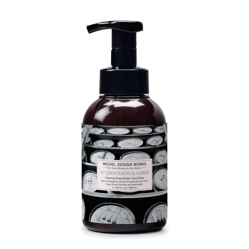 Michel Design Bourbon & Amber Foaming Hand Soap