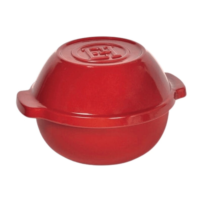 Emile Henry Bread & Potato Pot, Burgundy