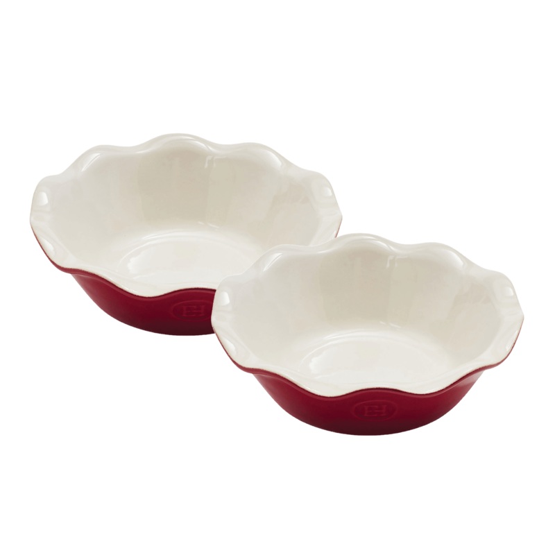 Emile Henry Mini Pie, Rouge Set of 2