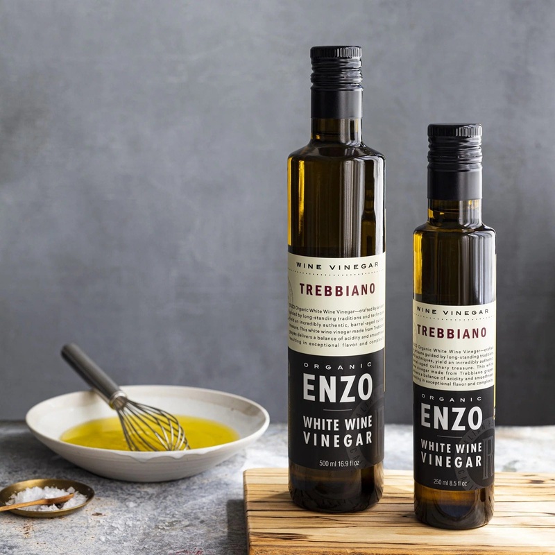 Enzo Organic White Wine Vinegar - 250ml