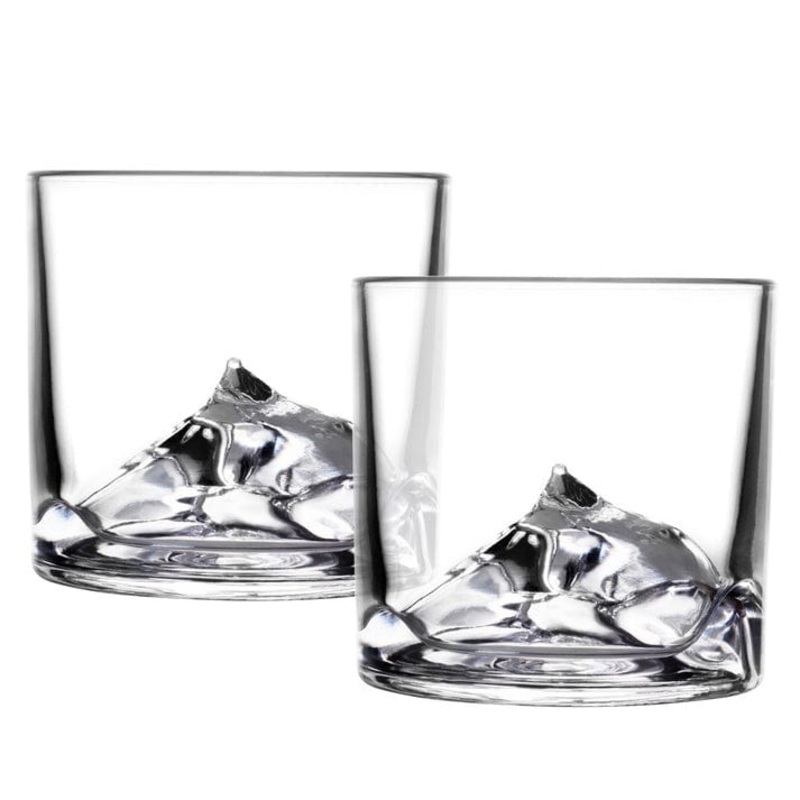 Liiton - Everest Crystal Whiskey Glasses - Set of Two