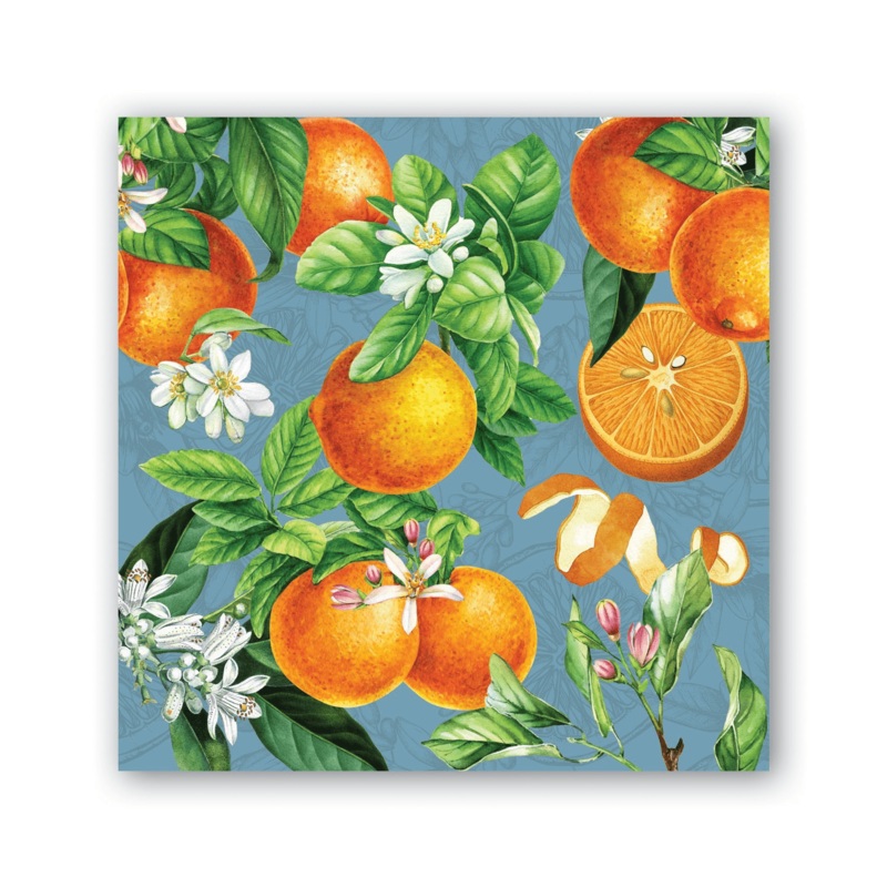 Michel Design Works L'Orange Cocktail Napkin - 20 Count