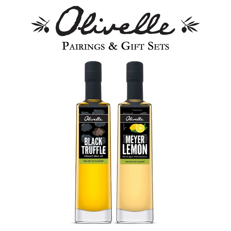 Olivelle Black Truffle Infused Olive Oil & Meyer Lemon White Balsamic Vinegar - Pairing 4