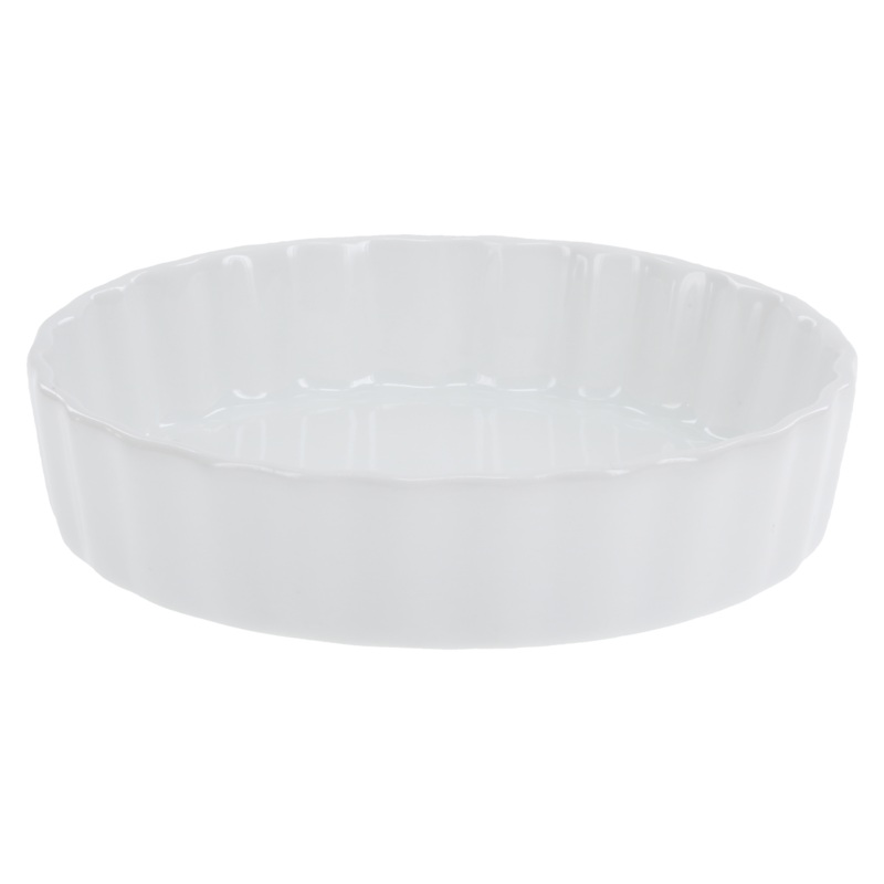 BIA Quiche & Crme Brle - 5" Round - White