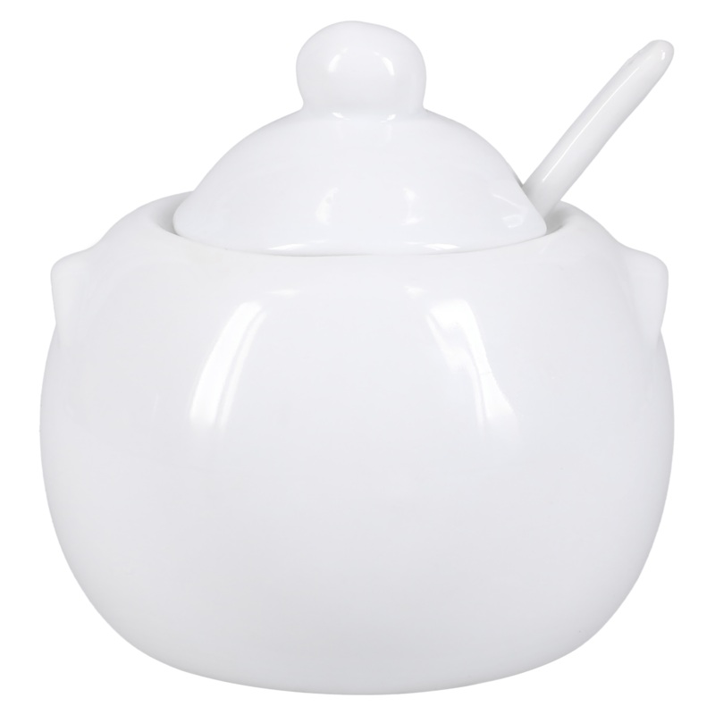 BIA Sugar Bowl with Spoon - 8oz.