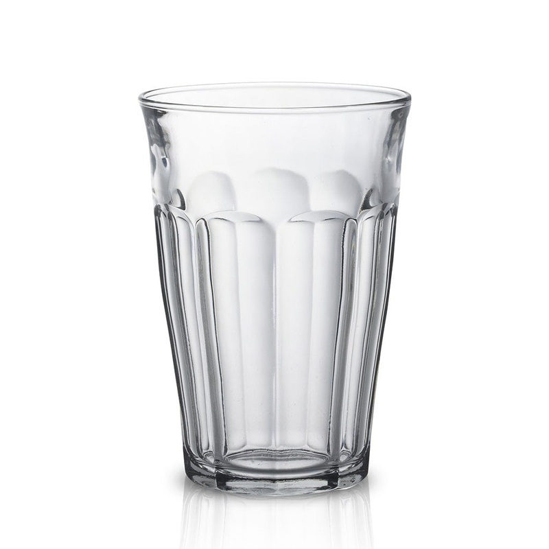 Duralex Le Picardie Clear Glass Tumbler - 12 1/8 oz