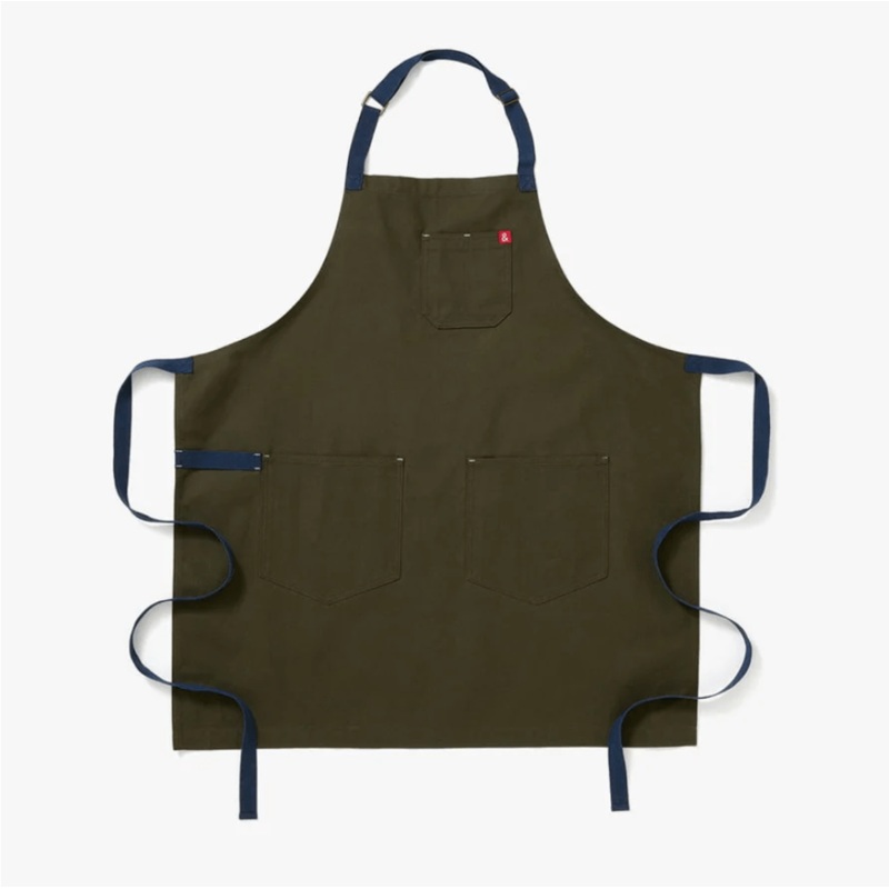 Hedley & Bennett Essential Canvas Apron - Olive