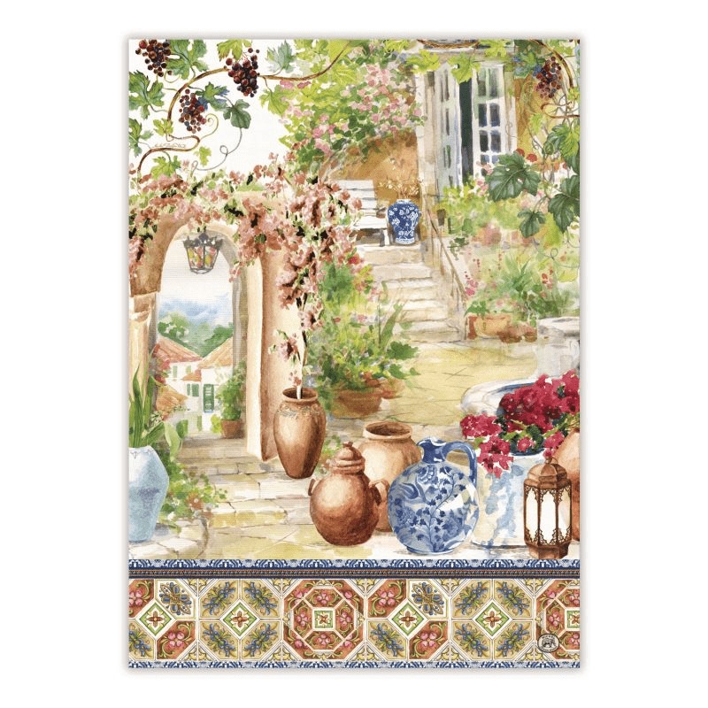 Michel Design Works - Kitchen Towel - Tuscan Terrace
