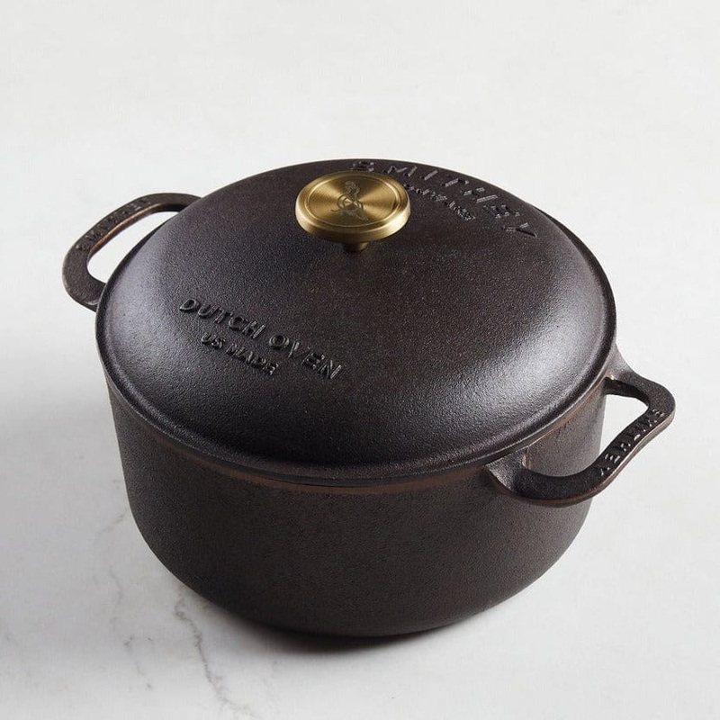Smithey Vintage American Dutch Oven - 5.5 Quart - Made in USA