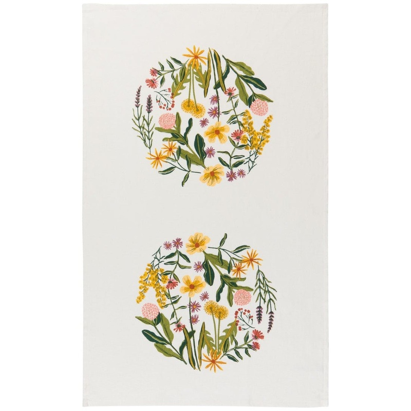 Now Designs - Bees & Blooms Terry Dishtowel