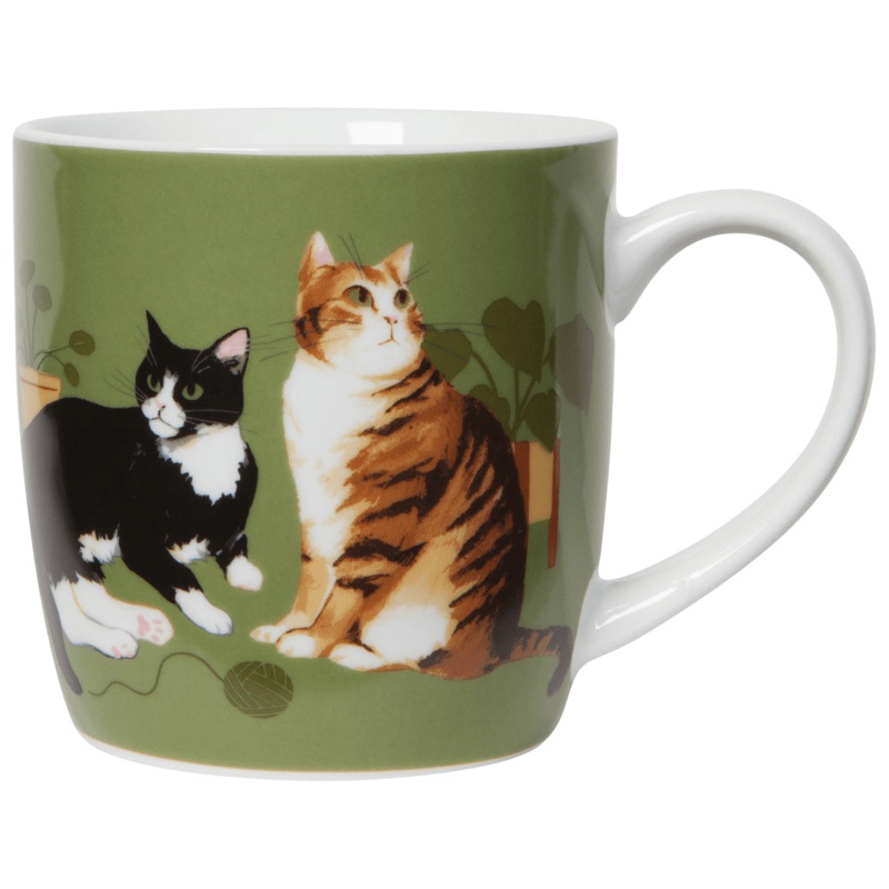 Now Designs - Cat Collective Porcelain Mug - 12 oz.