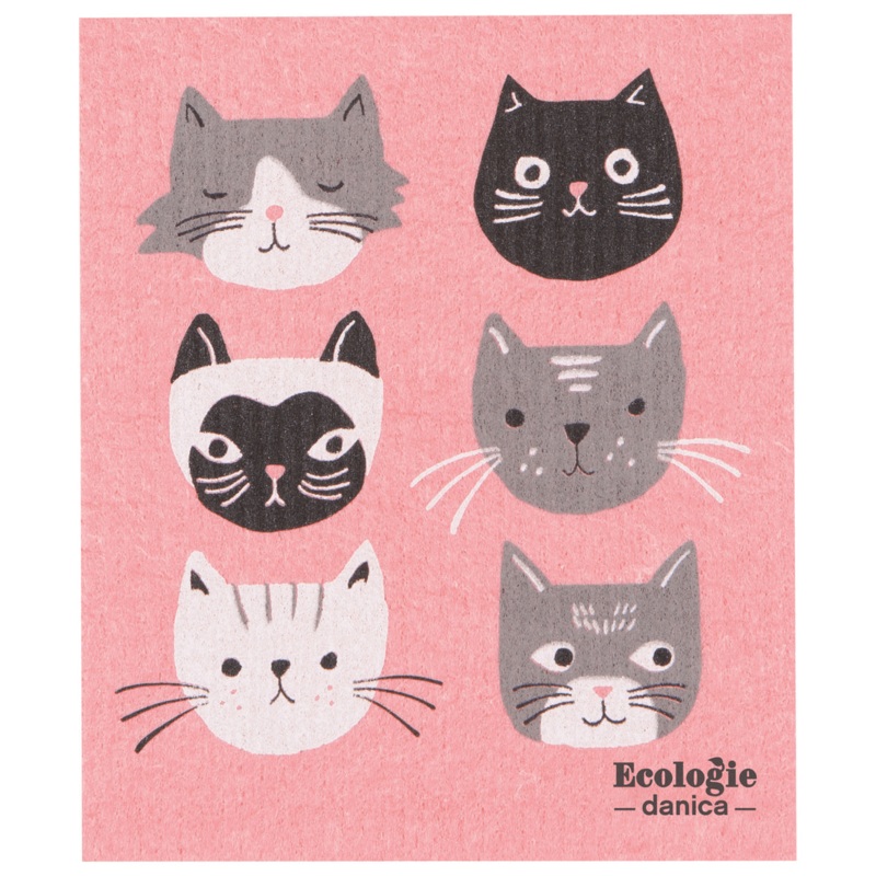 Now Designs - Ecologie Cats Meow Swedish Sponge Cloth