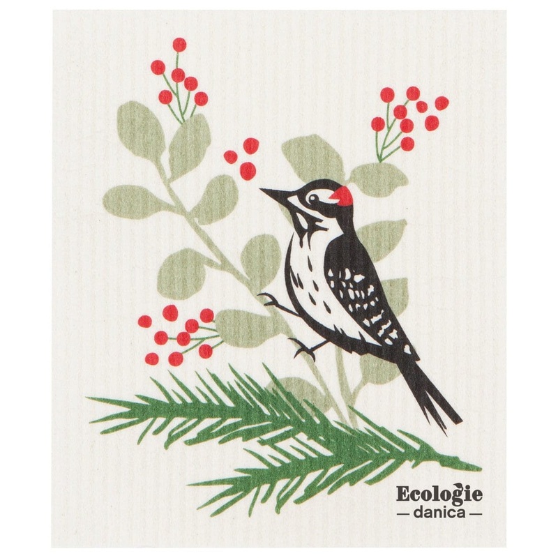 Now Designs - Ecologie Forest Woodpecker Swedish Sponge Cloth