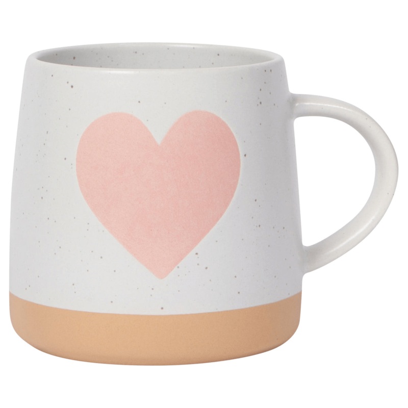 Now Designs - Heart Decal Mug - 12 oz.