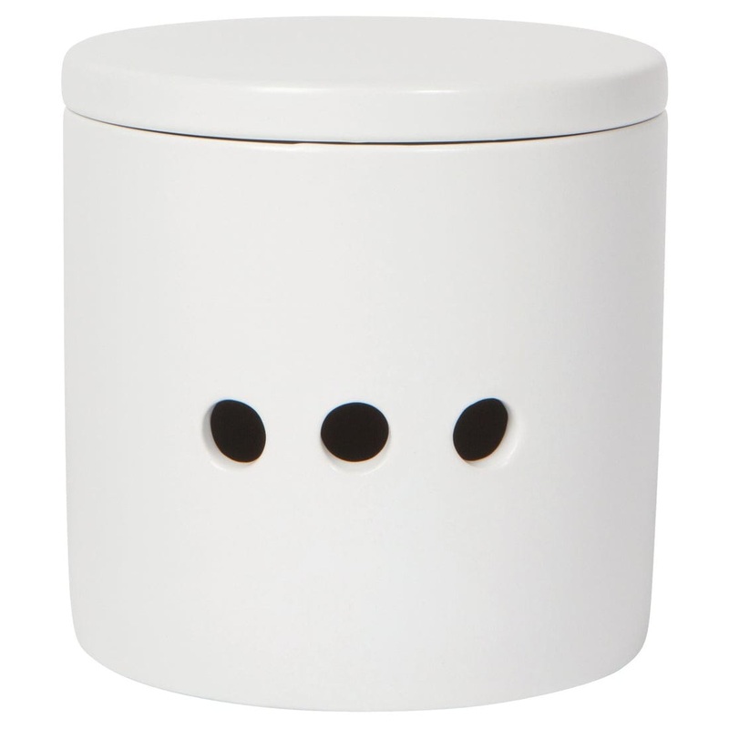 Now Designs - Matte White Garlic Keeper