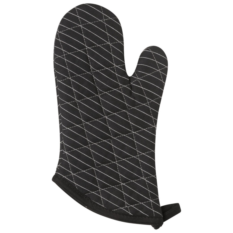 Now Designs - Superior Black Pinstripe Oven Mitt
