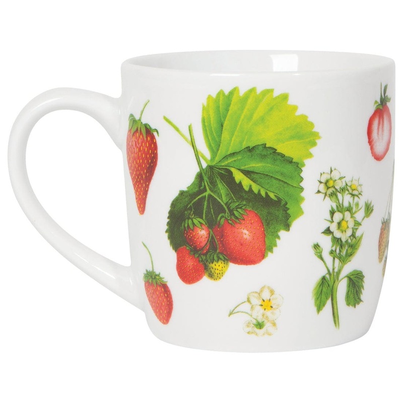 Now Designs - Vintage Strawberries Mug - 12 oz.