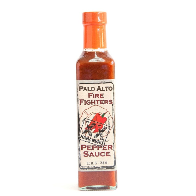 Palo Alto Firefighters Habanero Pepper Sauce