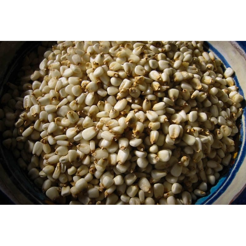 Rancho Gordo White Corn Posole Prepared Hominy - 1 lb.