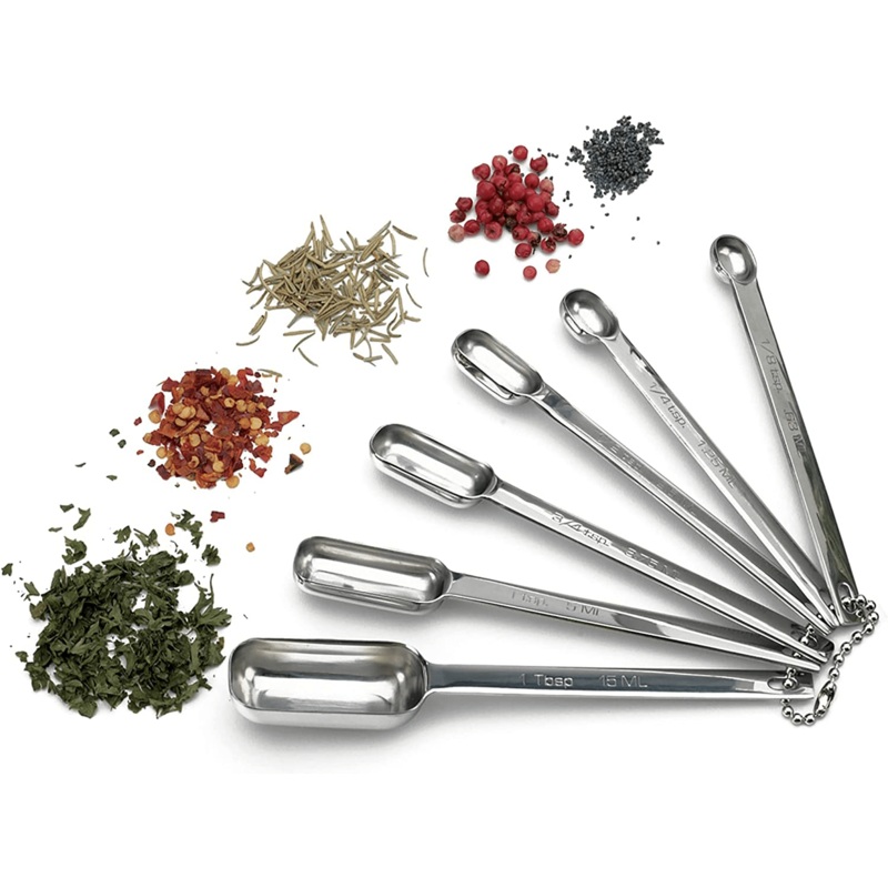RSVP Measuring Spoons, Set of 6