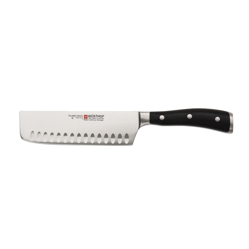 Wusthof Classic Ikon Nakiri, Hollow Edge