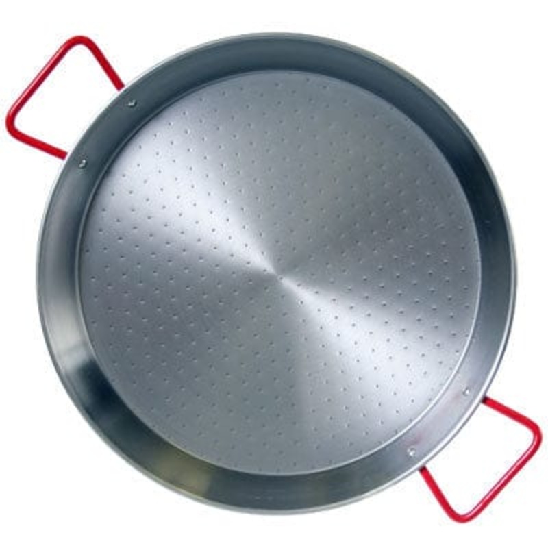Yaya Imports Polished Carbon Steel Paella Pan - Multiple Sizes