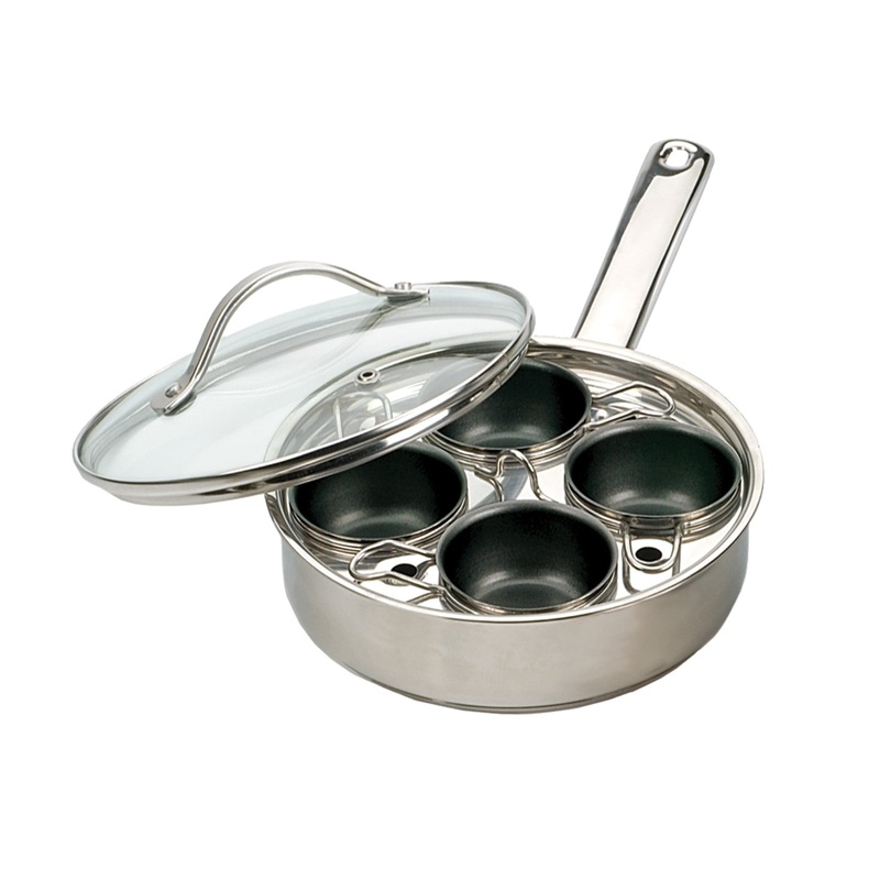 4 Egg Poacher Set