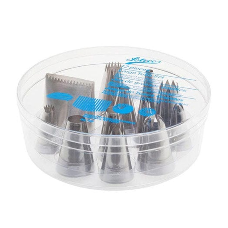 Ateco 12-Piece Large Tube Set