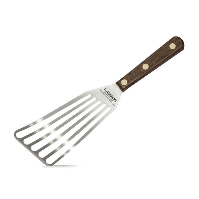 Lamson Walnut Slotted Turner