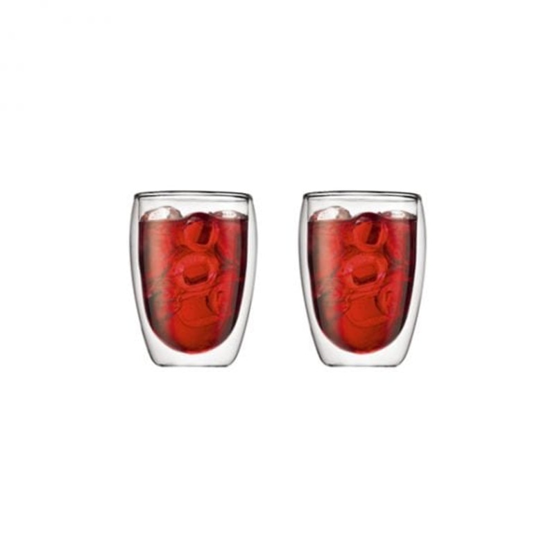 Bodum Pavina Double Wall, Set of 2, 12 oz