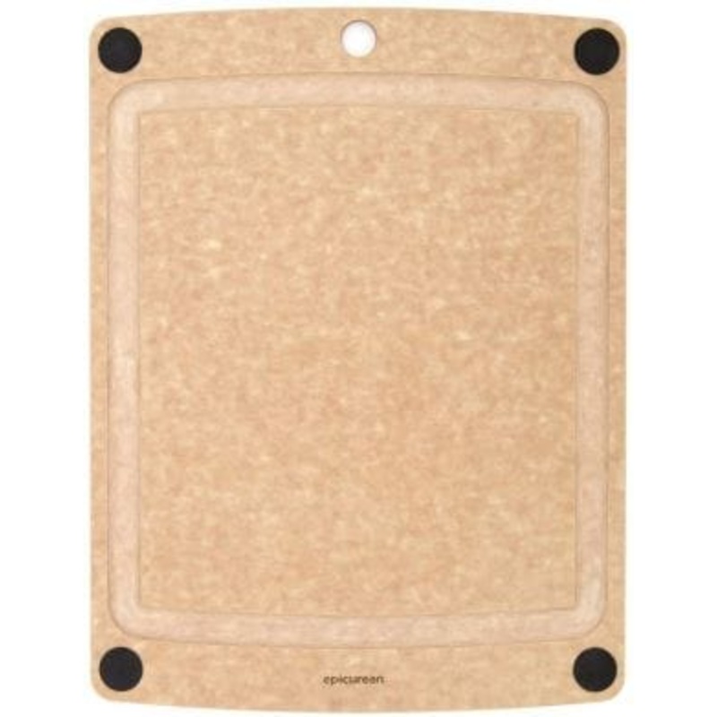 Epicurean Wood Cutting Board, Beige, 17.5" X 13"