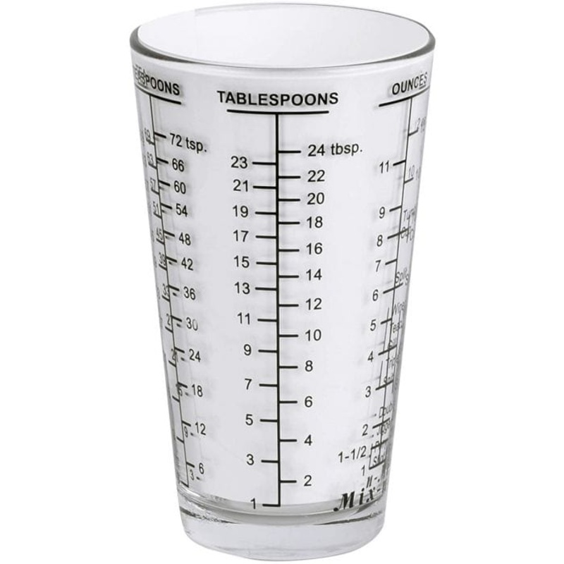 Kolder Glass Mix-in-Measure, 2 Cup