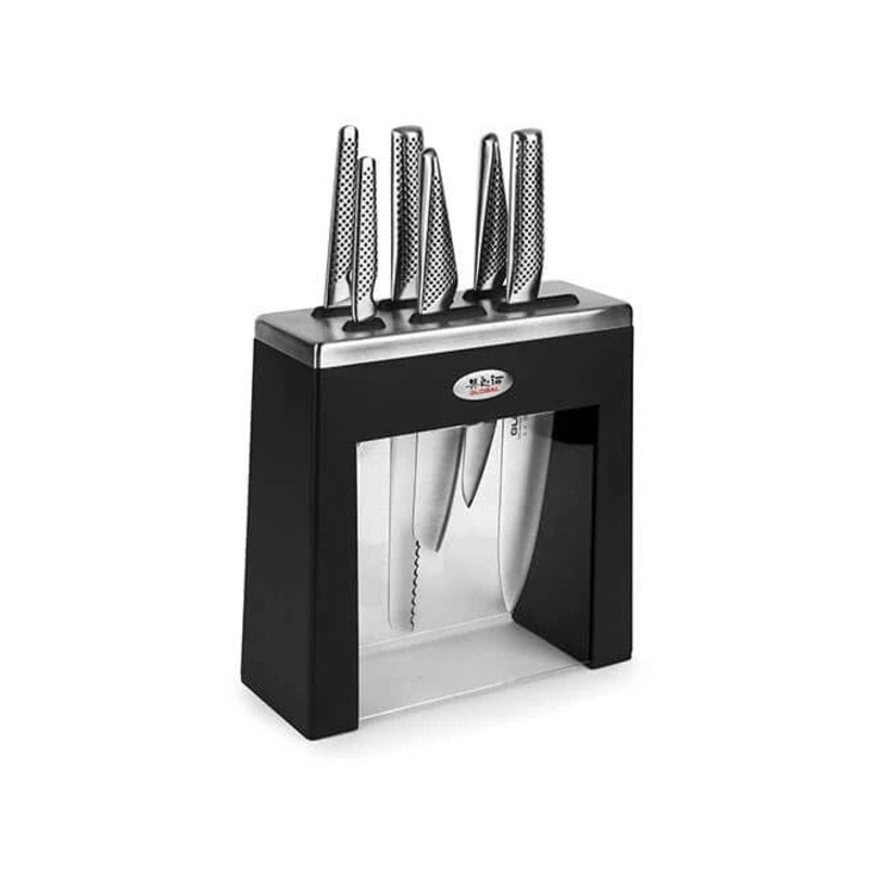 Global Kabuto Classic Knife Block Set - 7-Piece