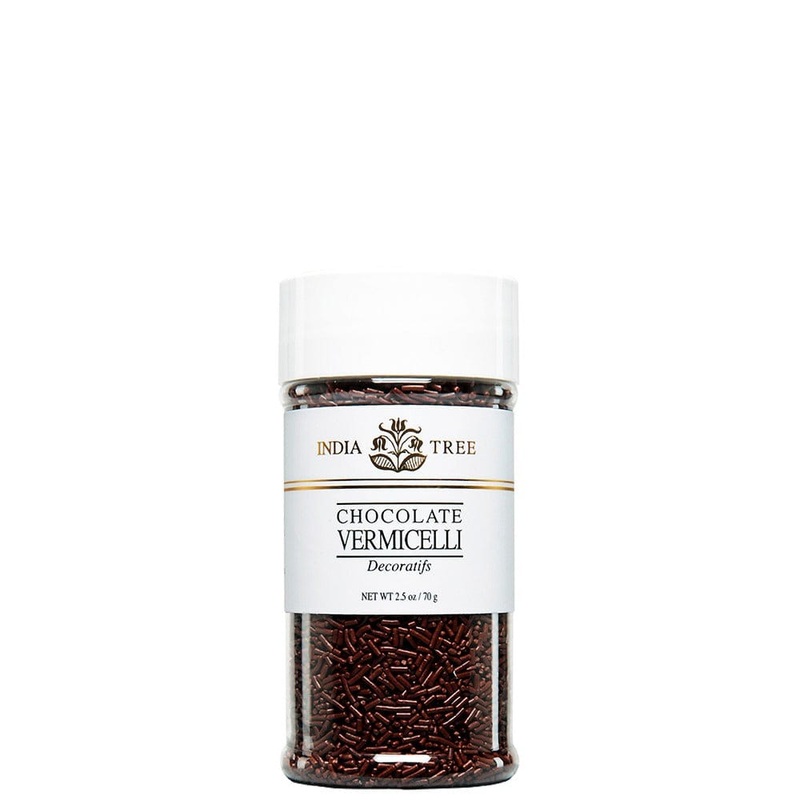 India Tree Chocolate Vermicelli - 2.5 oz