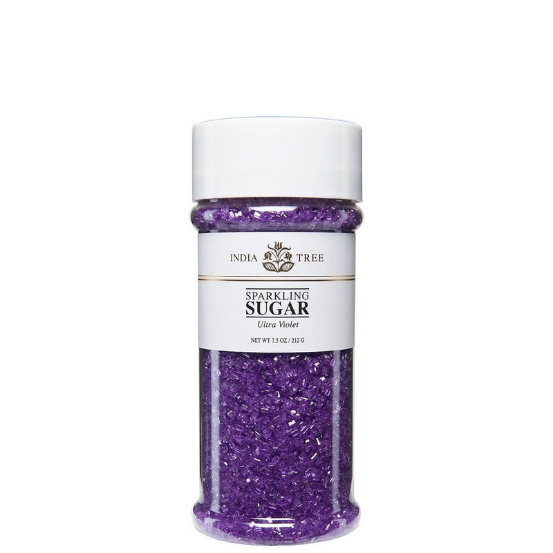 India Tree Ultra Violet Sparkling Sugar - 7.5oz