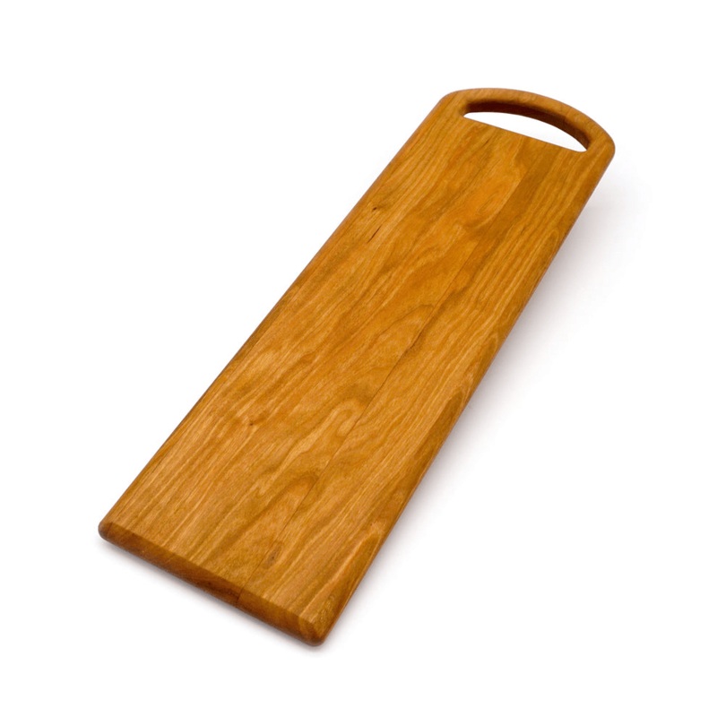 J.K. Adams Cherry Serving Board with Oval Handle - 20" x 6"