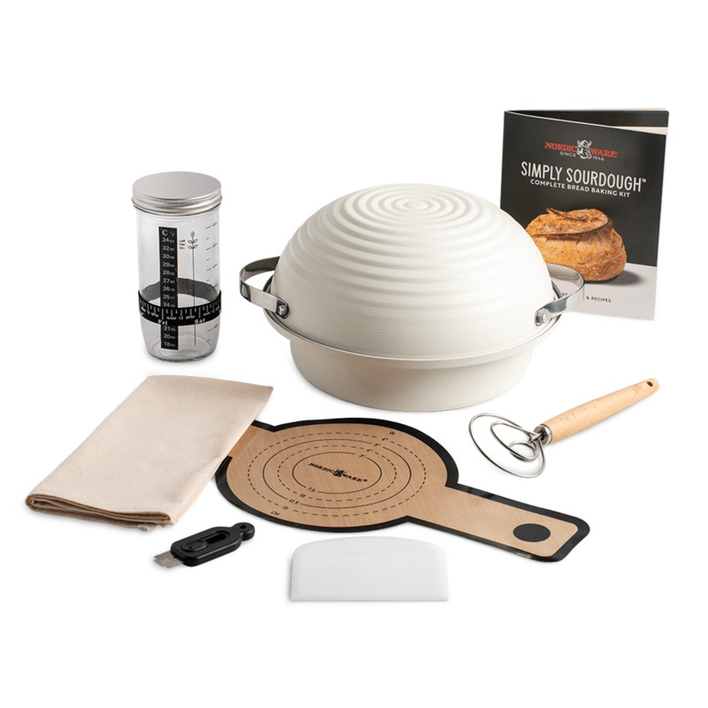 Nordic Ware 9-Piece Simply Sourdough Bread Baking Kit