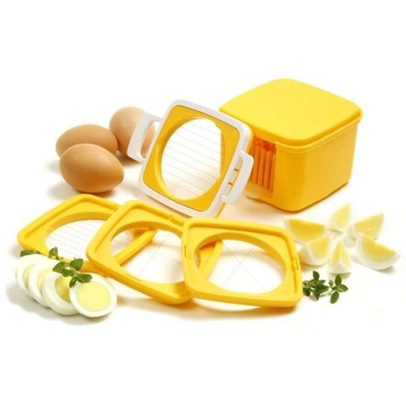Norpro 5-Piece Egg Slicer with Storage Case