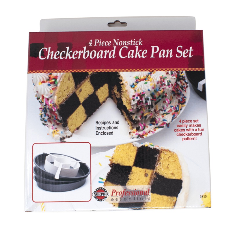 Norpro Nonstick Checkerboard Cake Pan - 9"