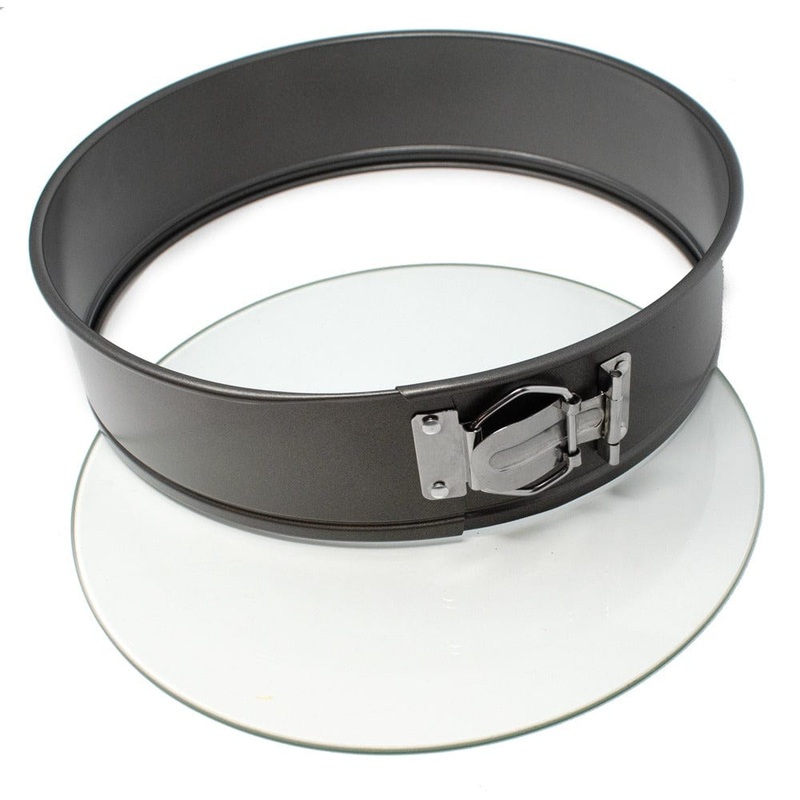 Norpso Nonstick Springform Pan with Glass Base - 10"
