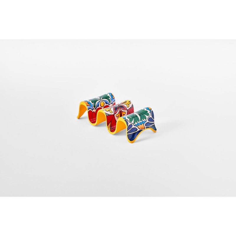 Prepara Multiple Taco Holder - Blue, Yellow