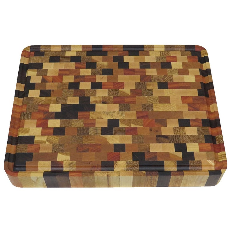 Sterling End-Grain Cambria Butcher Block, October - Made in USA