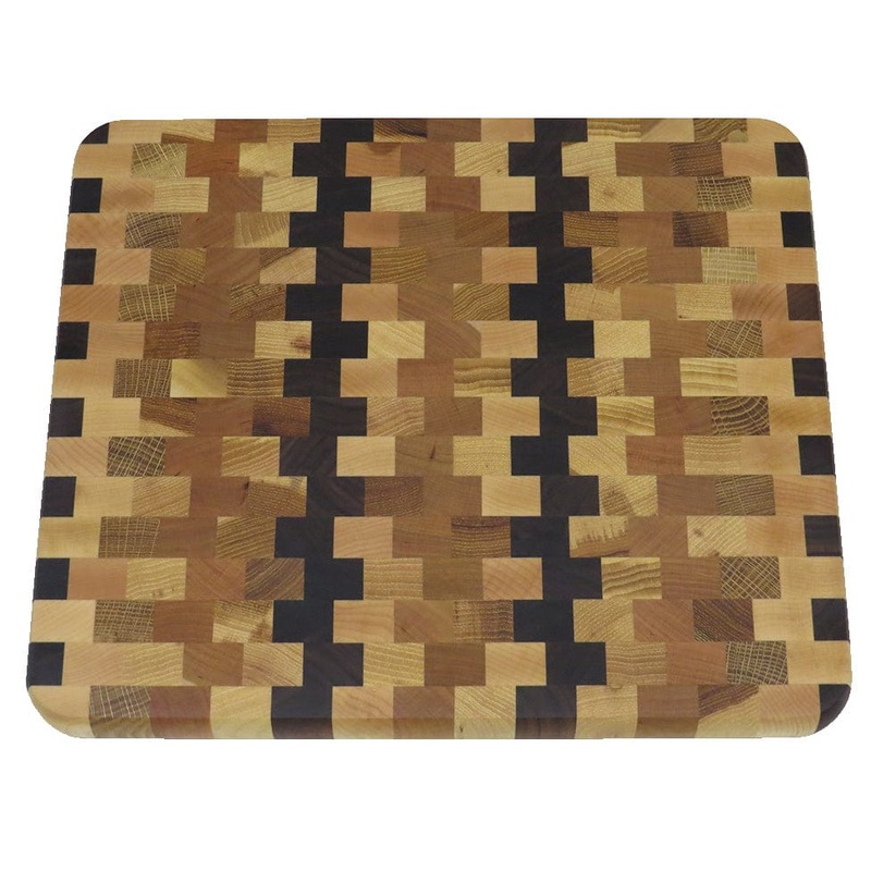 Sterling End-Grain Original Williamsburg Cutting Board - Multiple Sizes - Made in USA