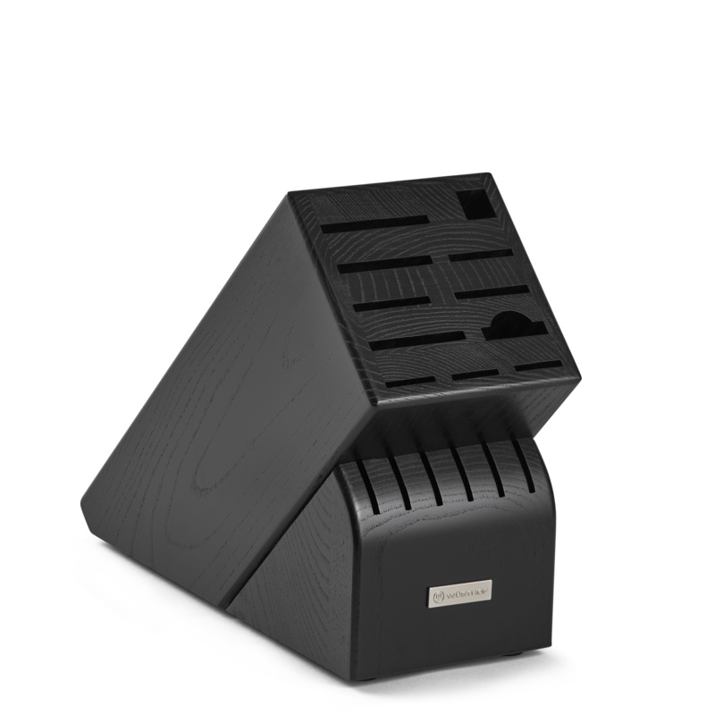 Wusthof 17-Slot Black Knife Block