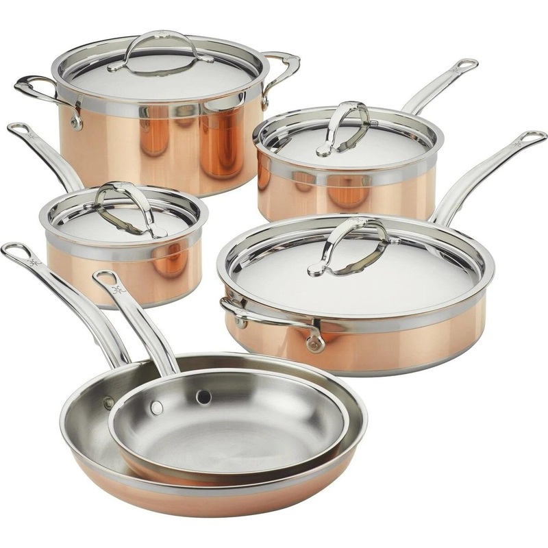Hestan CopperBond 10-Piece Ultimate Cookware Set 31592