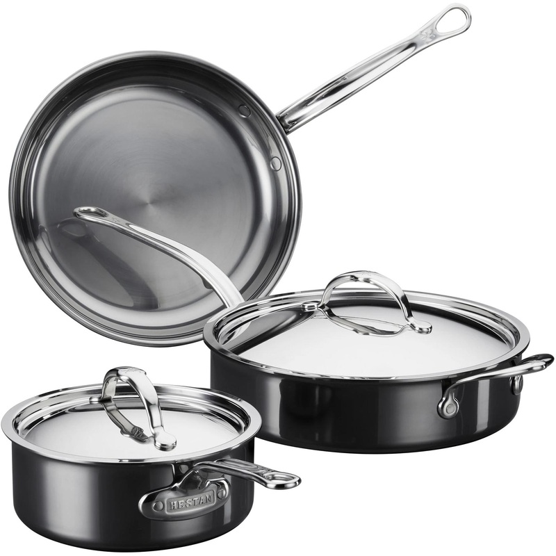 Hestan NanoBond 5-Piece Essential Cookware Set 60038
